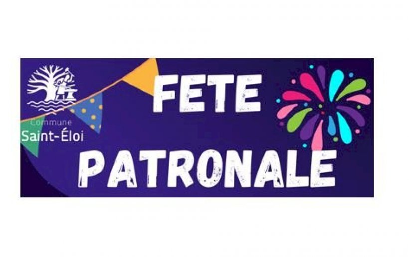 FETE PATRONALE SAMEDI 1ER ET DIMANCHE 02 JUILLET 2023 !